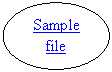 Oval: Sample file