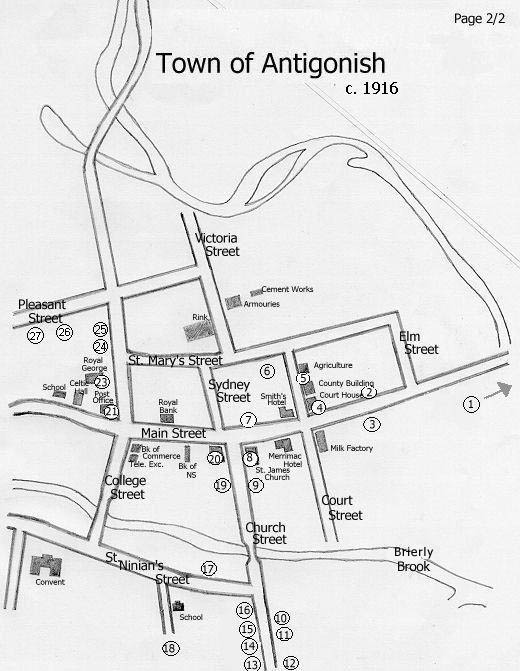 Click on site location to view profile.