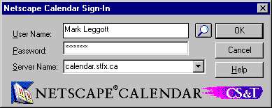 Image of Calendar Login