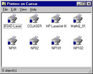 Image of Network Printers